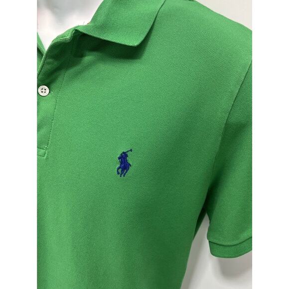 Polo Ralph Lauren Pro Fit GOLF Polo Neck T-Shirt Green Men Size Medium - Picture 3 of 7